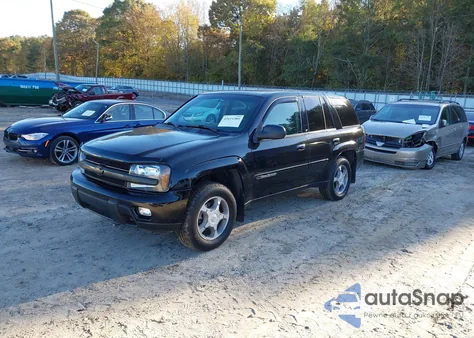 2004 Chevrolet Trailblazer Lt z USA, uszkodzony, nr VIN 1GNDS13S142137626